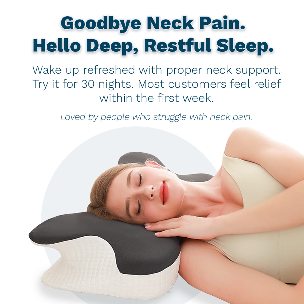 Ergonomic Memory Foam Pillow