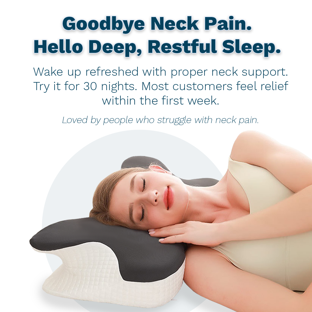 Ergonomic Memory Foam Pillow